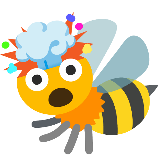 exploding head bee