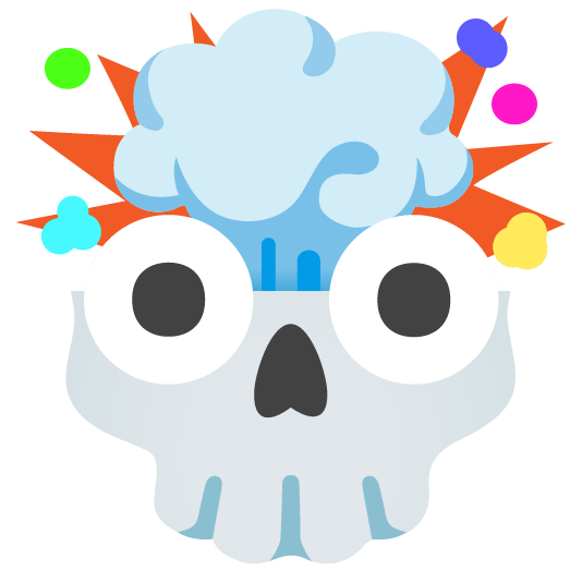 exploding head skull