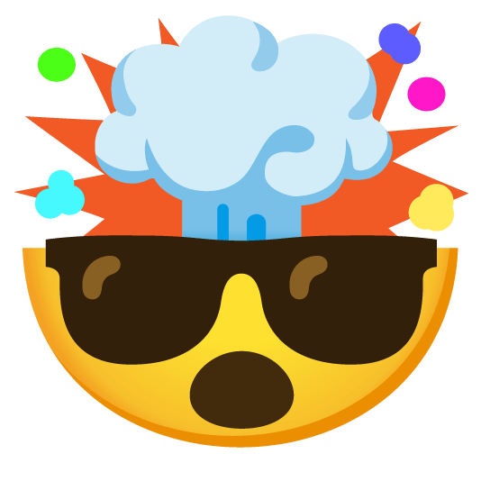 exploding head sunglasses