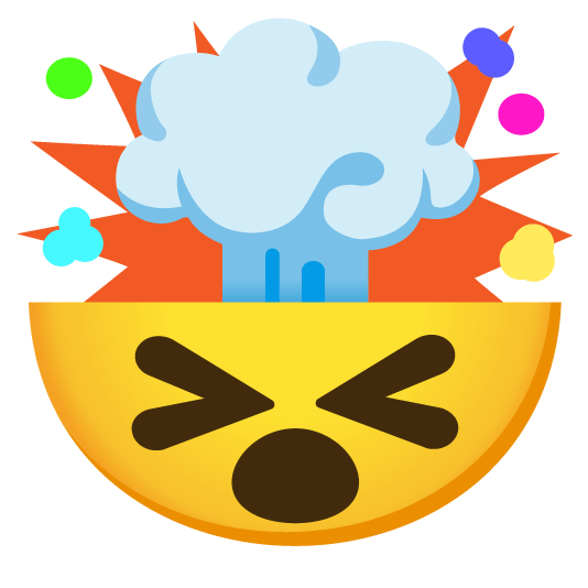 exploding head confounded