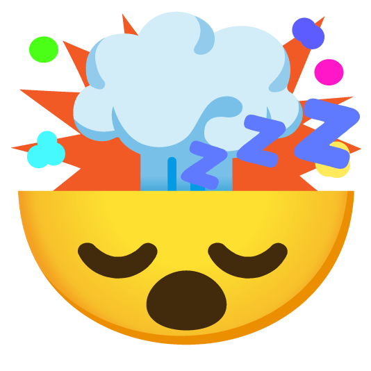 exploding head sleeping