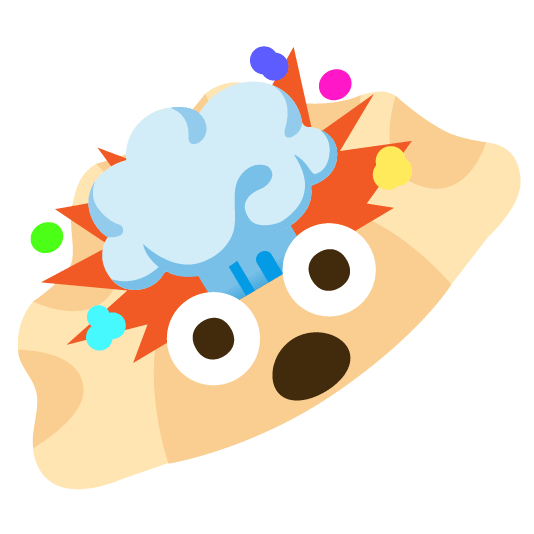 exploding head dumpling