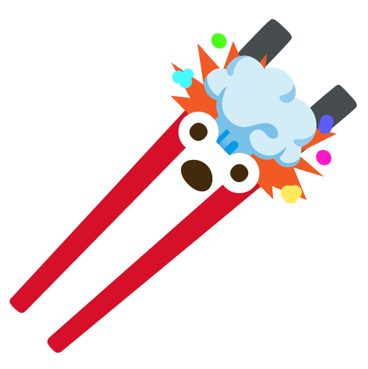 exploding head chopsticks