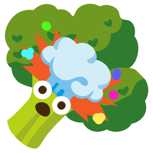 exploding head broccoli
