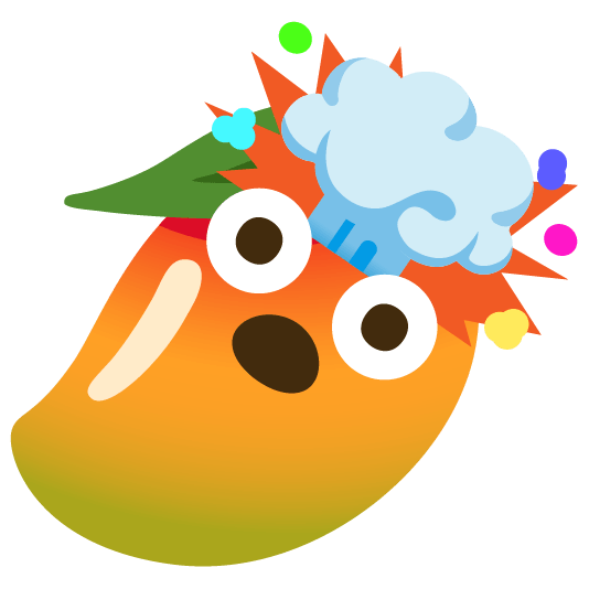 exploding head mango