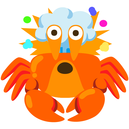 exploding head crab