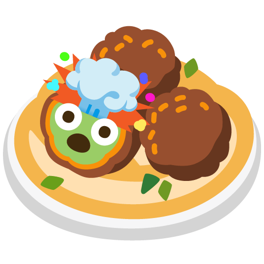 exploding head falafel