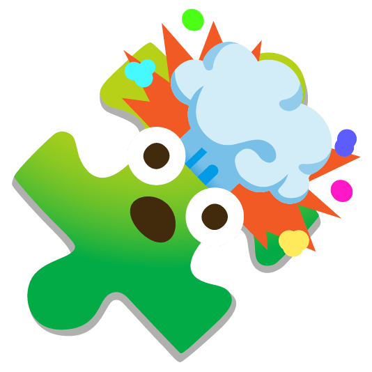 exploding head jigsaw