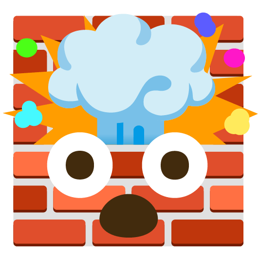 exploding head bricks