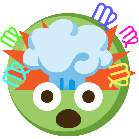 exploding head virgo