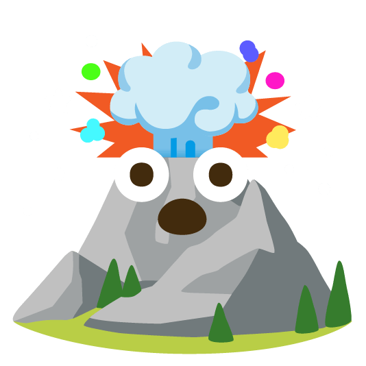 exploding head mountain