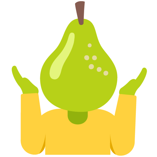 shrug pear