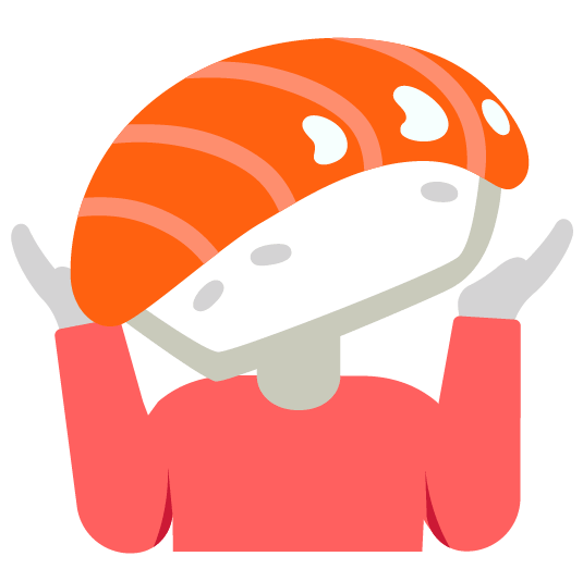 shrug sushi