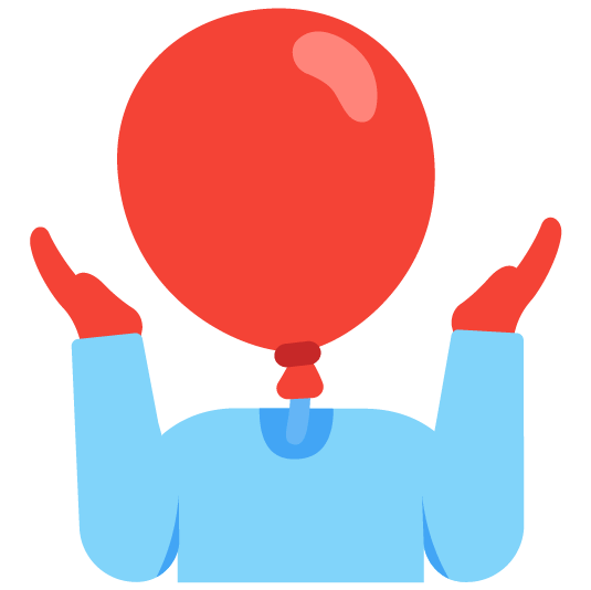 shrug balloon