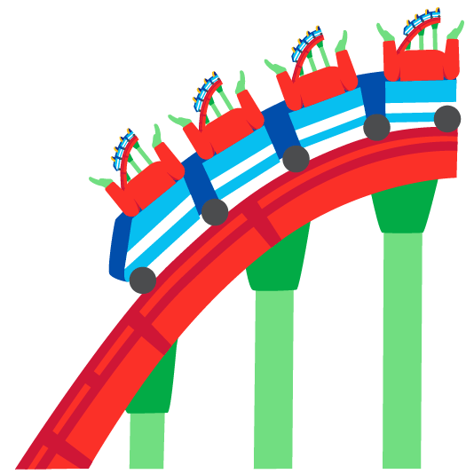 shrug roller coaster