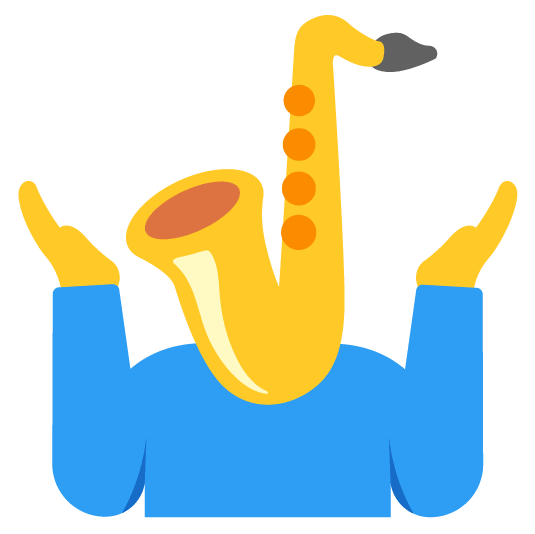 shrug saxophone