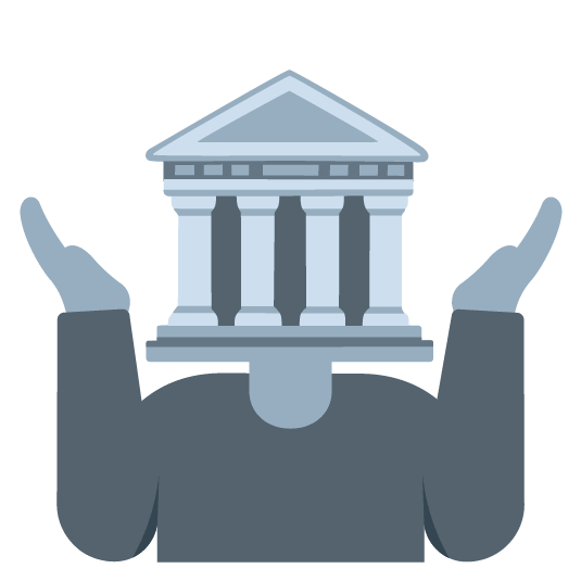 shrug classical building