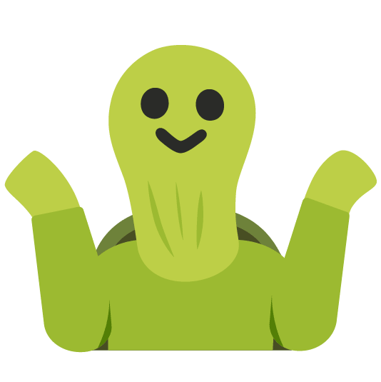 shrug turtle