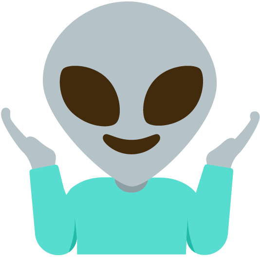 shrug alien