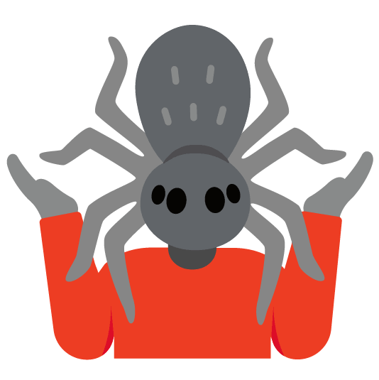 shrug spider