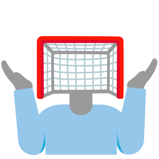 shrug goal net