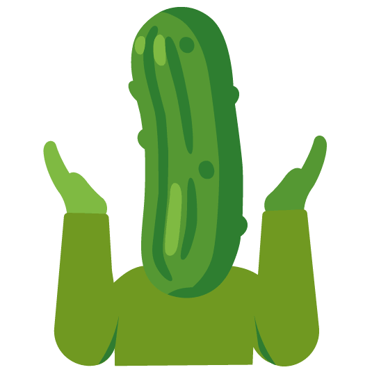 shrug cucumber