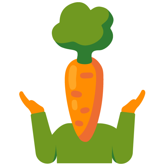 shrug carrot