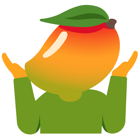 shrug mango