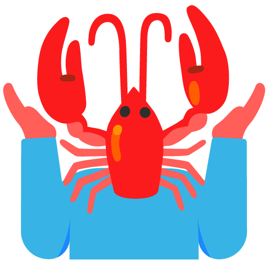 shrug lobster