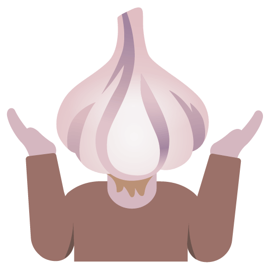 shrug garlic