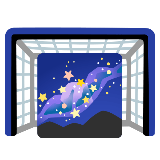 goal net milky way