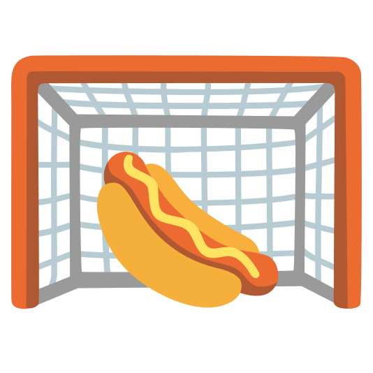goal net hotdog
