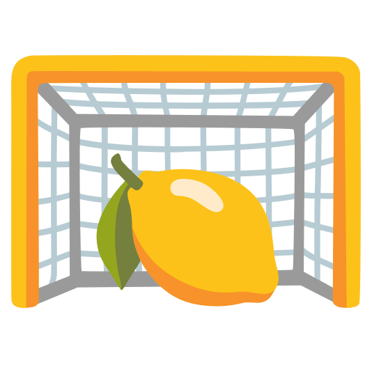 goal net lemon