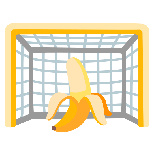 goal net banana