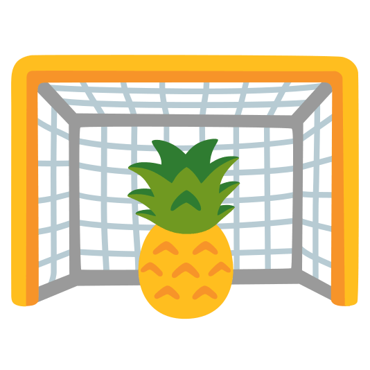 goal net pineapple