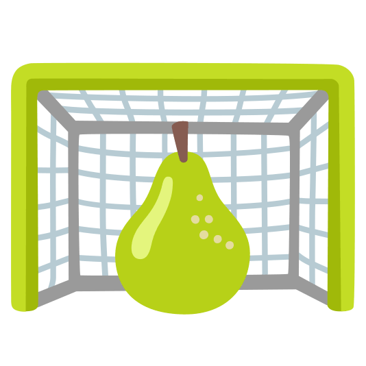 goal net pear