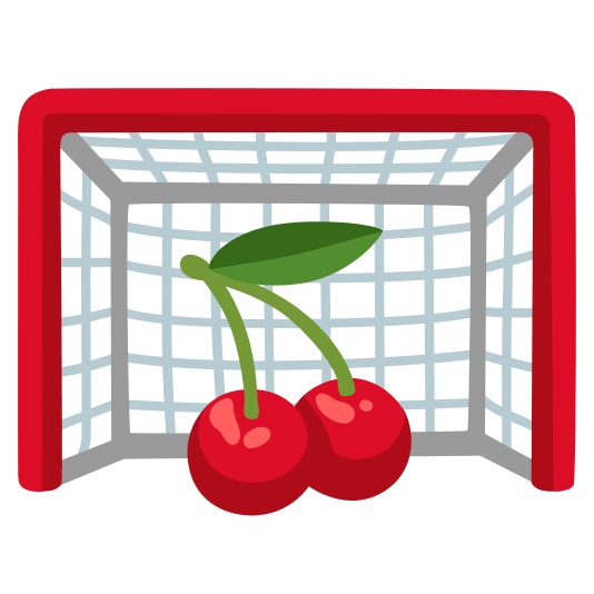 goal net cherries