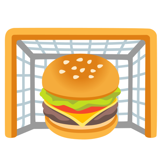 goal net hamburger