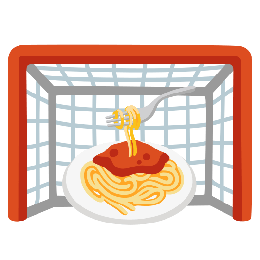 goal net spaghetti