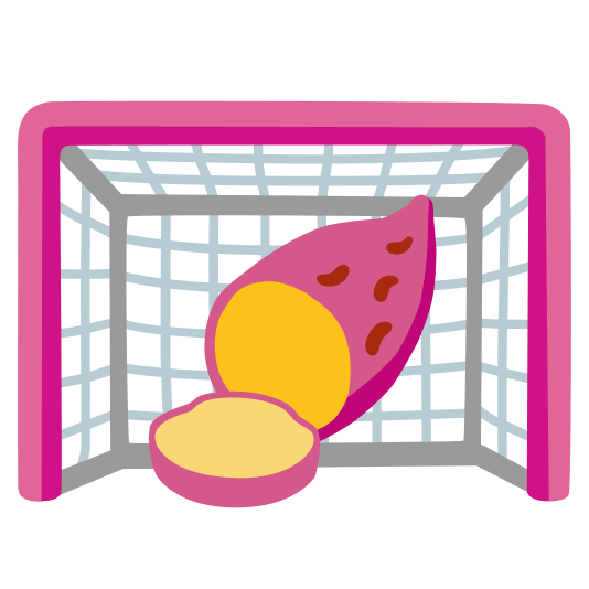 goal net sweet potato