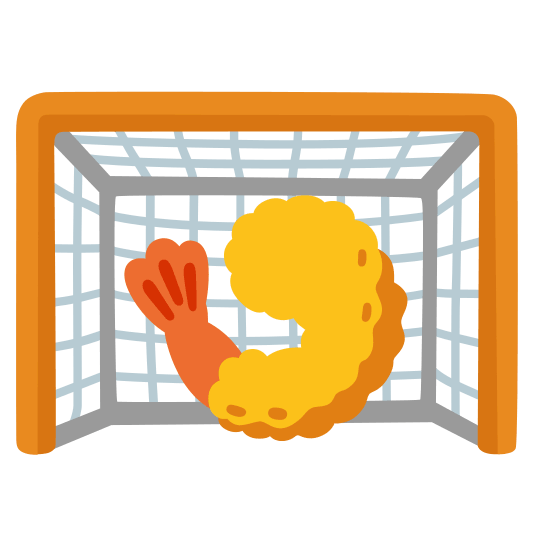 goal net fried shrimp