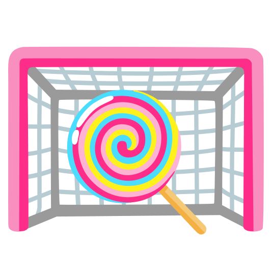 goal net lollipop