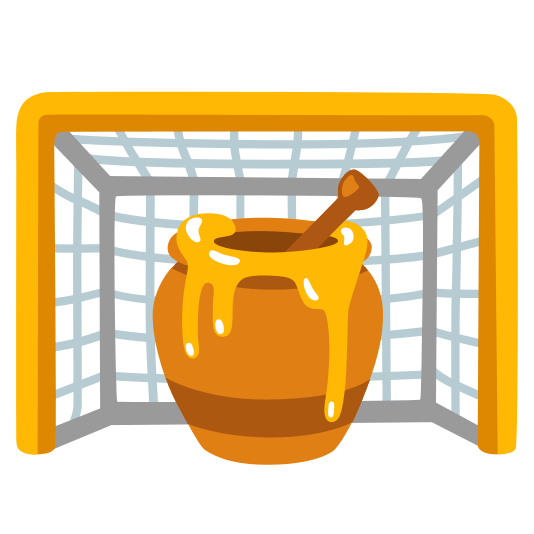 goal net honey pot