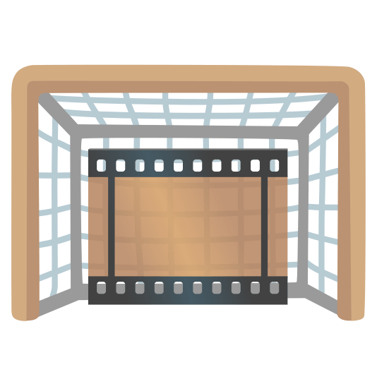 goal net film frames