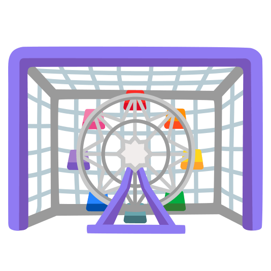 goal net ferris wheel