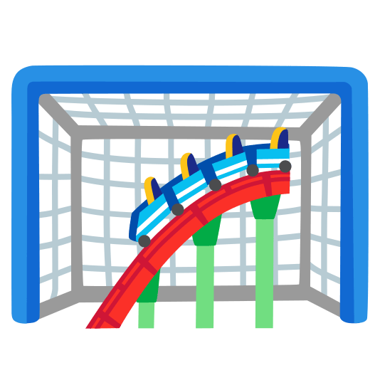 goal net roller coaster