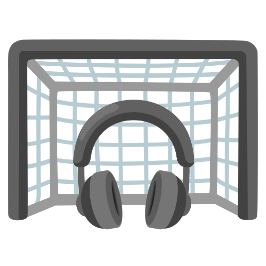 goal net headphones