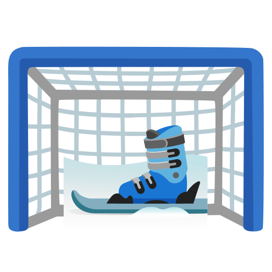 goal net ski