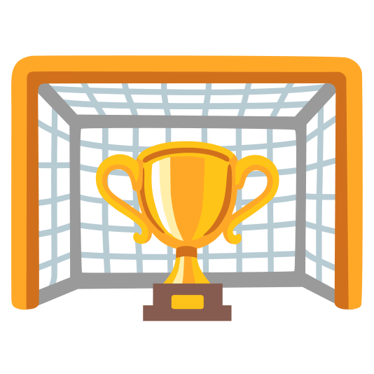 goal net trophy