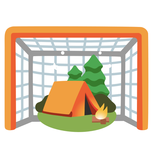 goal net camping